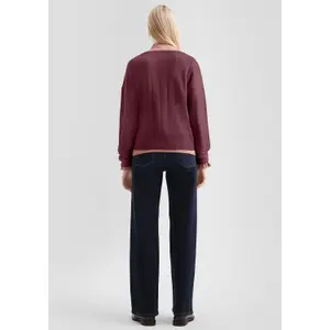 Soft Button Cardigan for Women QS image-4