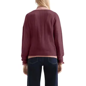 Soft Button Cardigan for Women QS image-5