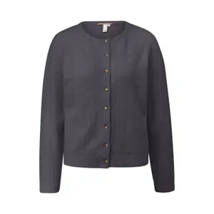 Soft Button Cardigan for Women QS image-0