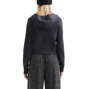 Classic Cut Hooded Sweatshirt Women QS image-5