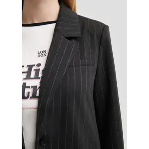 Women's Knit Blazer QS image-3