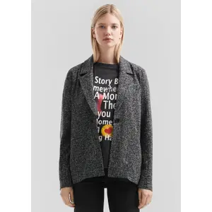 Women's Knit Blazer QS image-6