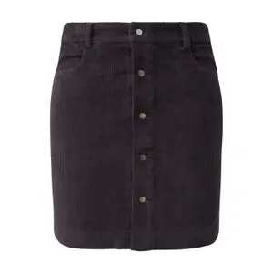 Corduroy Belt Loop Skirt for Women QS