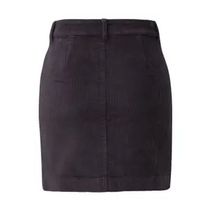 Corduroy Belt Loop Skirt for Women QS image-1