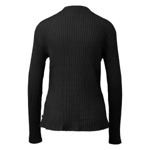 Ribbed Roll Neck Sweater Women QS image-1