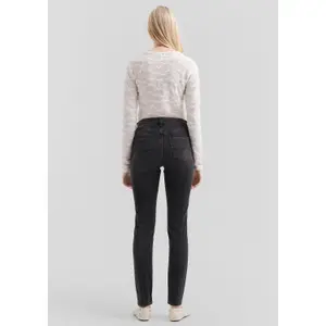 Slightly Sheer Long Sleeve Shirt Women QS image-4