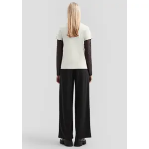 Women's Cotton Shirt with Small Placed Pattern QS image-4