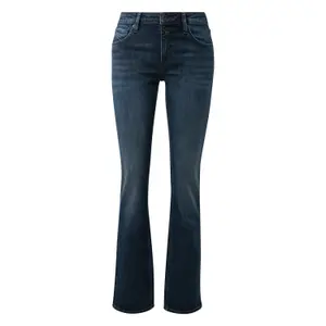 Mid-Rise Straight Leg Jeans Women QS Catie image-0