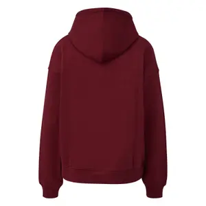 Women's Oversized Hoodie with Front Print QS image-1