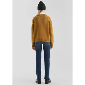 Mid-Rise Slim Straight Jeans for Women QS Catie image-4