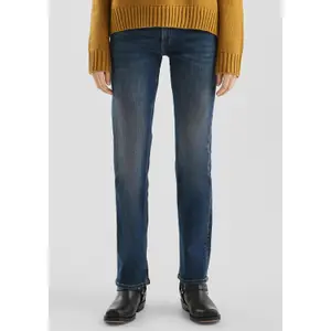 Mid-Rise Slim Straight Jeans for Women QS Catie image-6