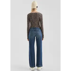 High Waist Wide Leg Jeans for Women QS Catie image-4