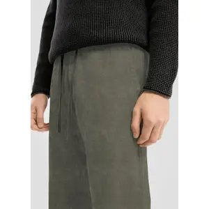 Elasticated Waist Corduroy Trousers QS image-3