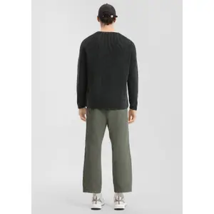 Elasticated Waist Corduroy Trousers QS image-4