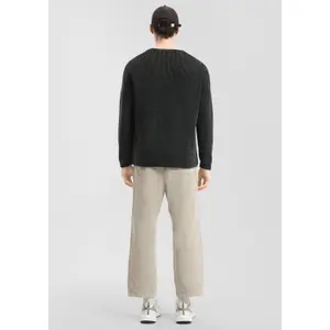 Elasticated Waist Corduroy Trousers QS image-4