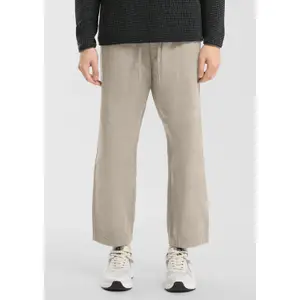 Elasticated Waist Corduroy Trousers QS image-6