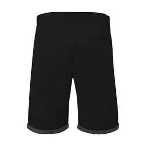 Mid-Rise Bermuda Shorts with Fixed Cuff QS image-1