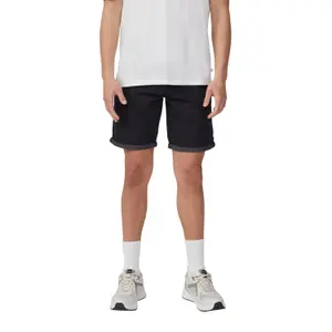 Mid-Rise Bermuda Shorts with Fixed Cuff QS image-2