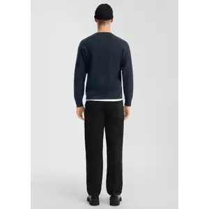 Ribbed Layered Knit Pullover QS image-4
