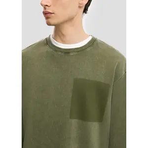 Faded sweatshirt QS image-3