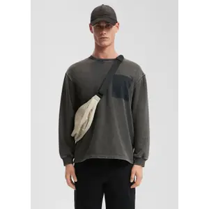 Faded sweatshirt QS image-6