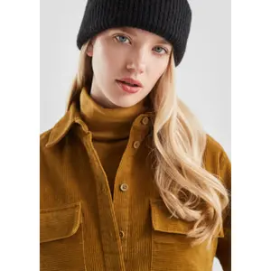 Corduroy shirt for women QS image-3