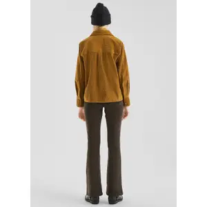 Corduroy shirt for women QS image-4