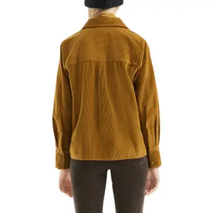 Corduroy shirt for women QS image-5