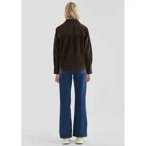 Corduroy shirt for women QS image-4