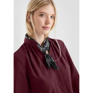Soft Heathered Tunic for Women QS image-3