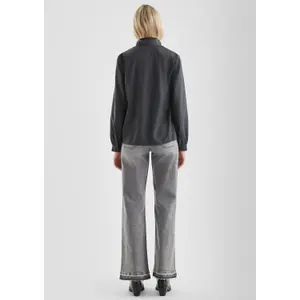 Soft Heathered Tunic for Women QS image-4