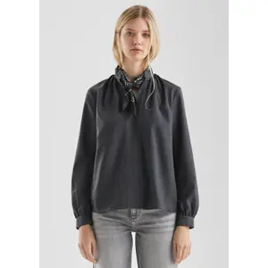 Soft Heathered Tunic for Women QS image-6