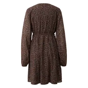 Womens Allover Print Dress QS image-1