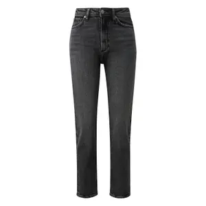 High-Waisted Ankle-Length Jeans for Women QS Tizie image-0