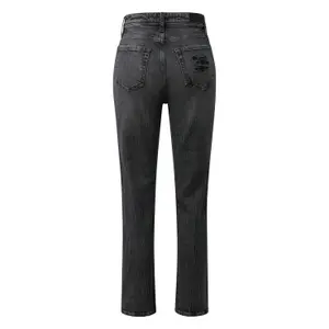 High-Waisted Ankle-Length Jeans for Women QS Tizie image-1