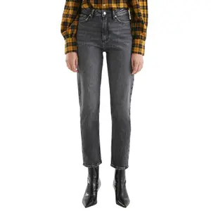 High-Waisted Ankle-Length Jeans for Women QS Tizie image-2