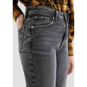 High-Waisted Ankle-Length Jeans for Women QS Tizie image-3