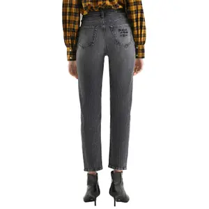 High-Waisted Ankle-Length Jeans for Women QS Tizie image-5