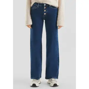 High-Waisted Casual Wide Leg Jeans for Women QS Catie image-6