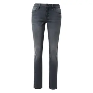 Casual Mid-Rise Slim Jeans for Women QS Catie image-0