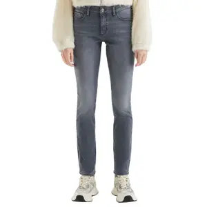 Casual Mid-Rise Slim Jeans for Women QS Catie image-2