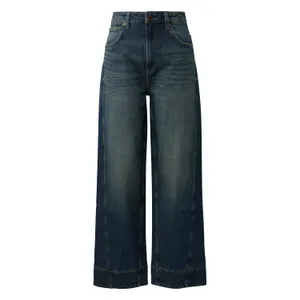 High Waist Wide Leg Balloon Baggy Jeans for Women QS image-0