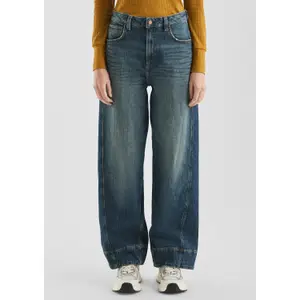 High Waist Wide Leg Balloon Baggy Jeans for Women QS image-6