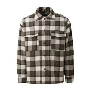 Plaid Shirt with Fleece Lining QS image-0