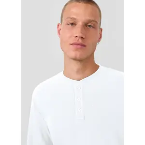 Long Sleeve T-Shirt QS Henley image-2