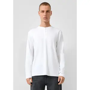 Long Sleeve T-Shirt QS Henley image-5