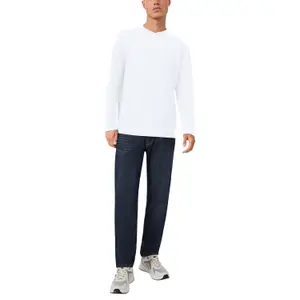 Long Sleeve T-Shirt QS Henley image-6