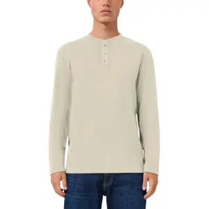 Long Sleeve T-Shirt QS Henley image-1