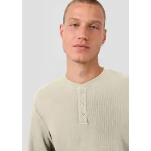 Long Sleeve T-Shirt QS Henley image-2