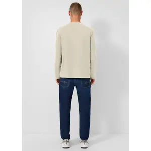 Long Sleeve T-Shirt QS Henley image-3